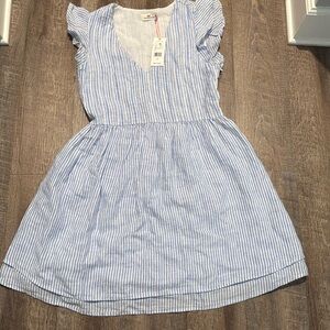 NWT vineyard vines striped pintuck dress